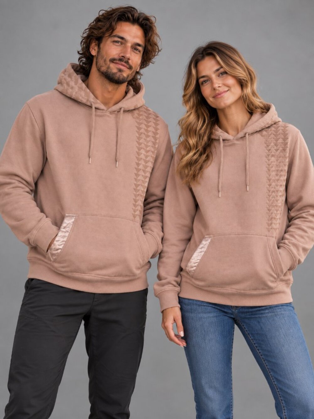 UNISEX So iLL x Jason Momoa Nakoa Hoodie  - XL-  - Dirty Pink